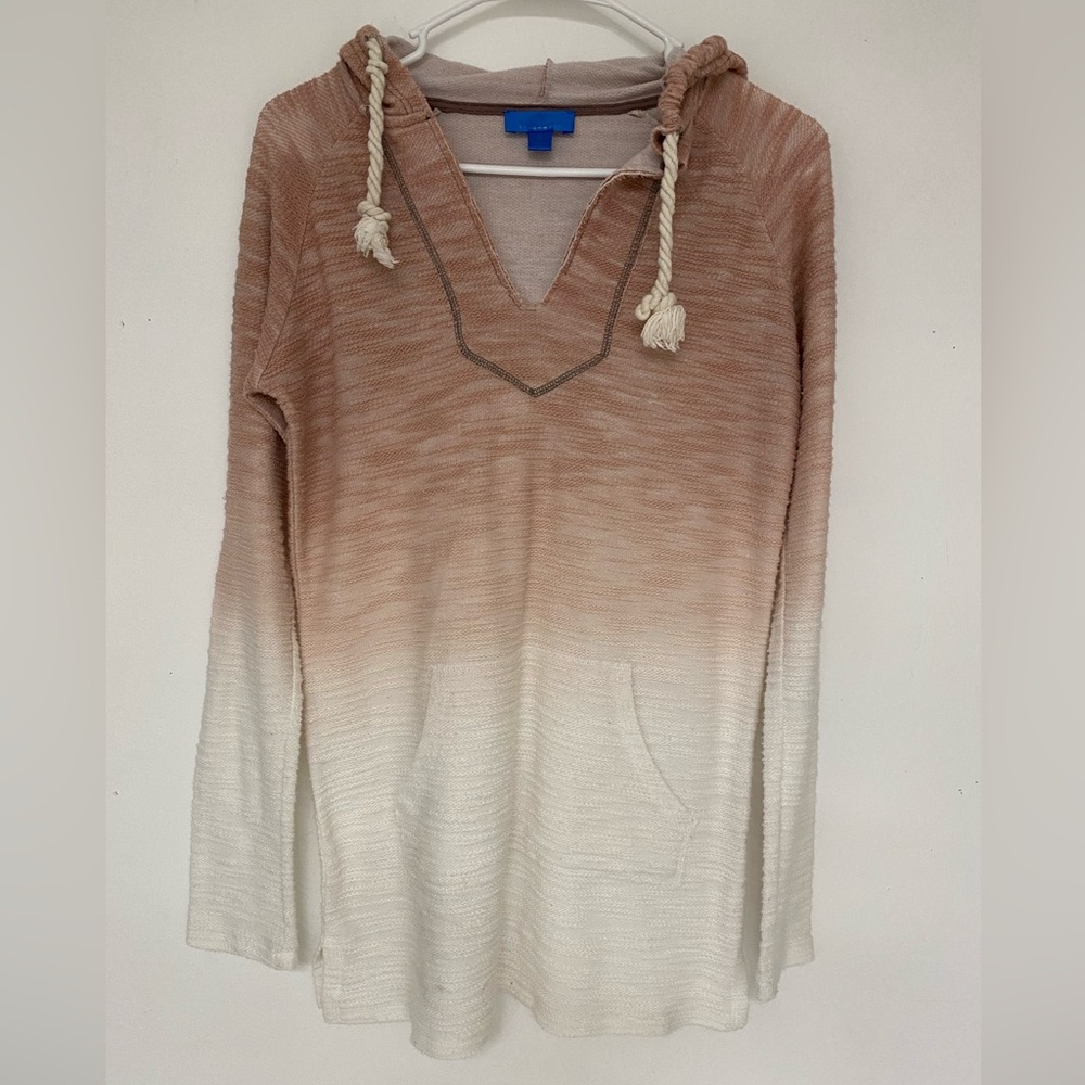 Blue Curl Beachwear Hoodie